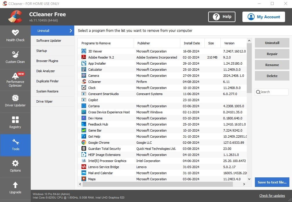 Download CCleaner for Mac free